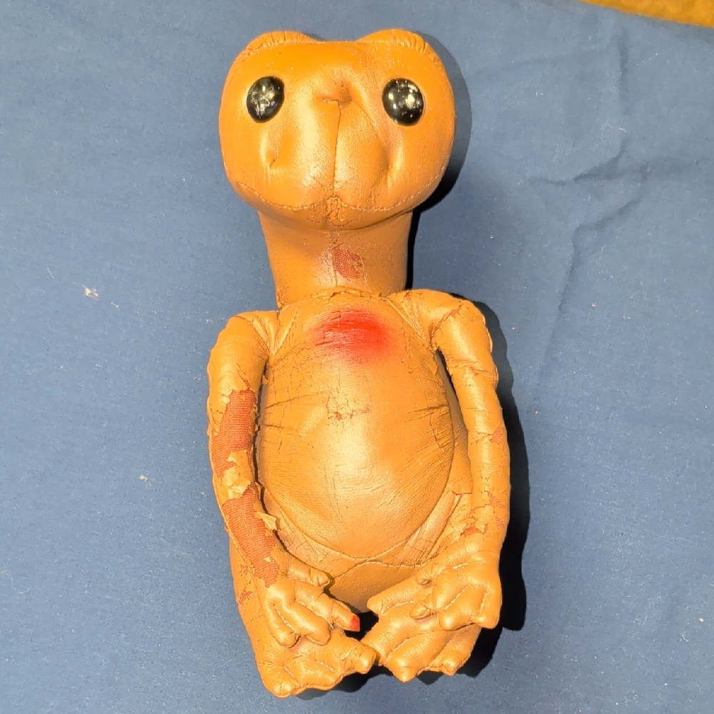 E.t. Vintage Brown Alien Figurine